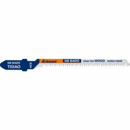 GARANT Jigsaw Blades for Wood, 5 Pc, Designation: T101AO 588420 T101AO